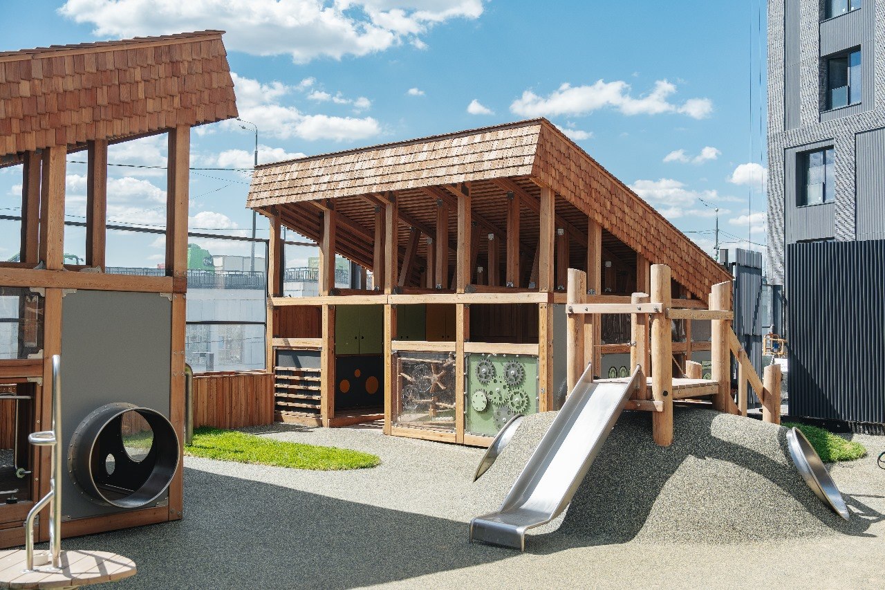 Плейхаб на крыше в ЖК FØRST. Фото: Forma